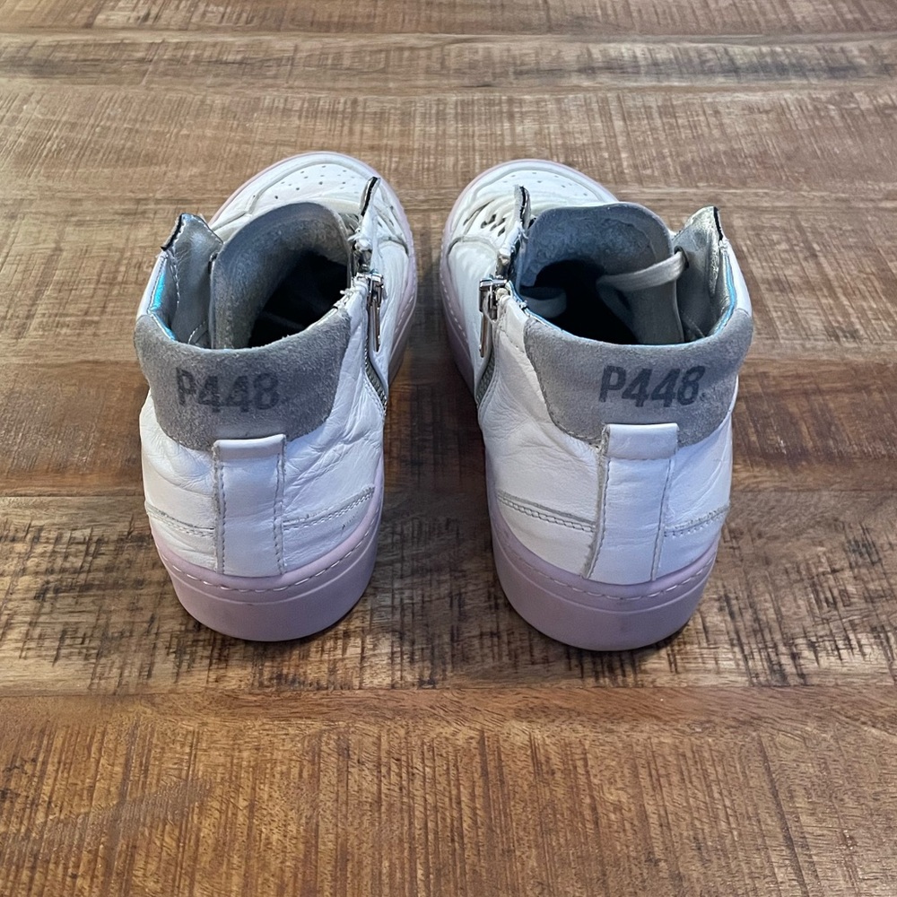 P448 Love Platform Mid Top Sneakers - Picture 5 of 10